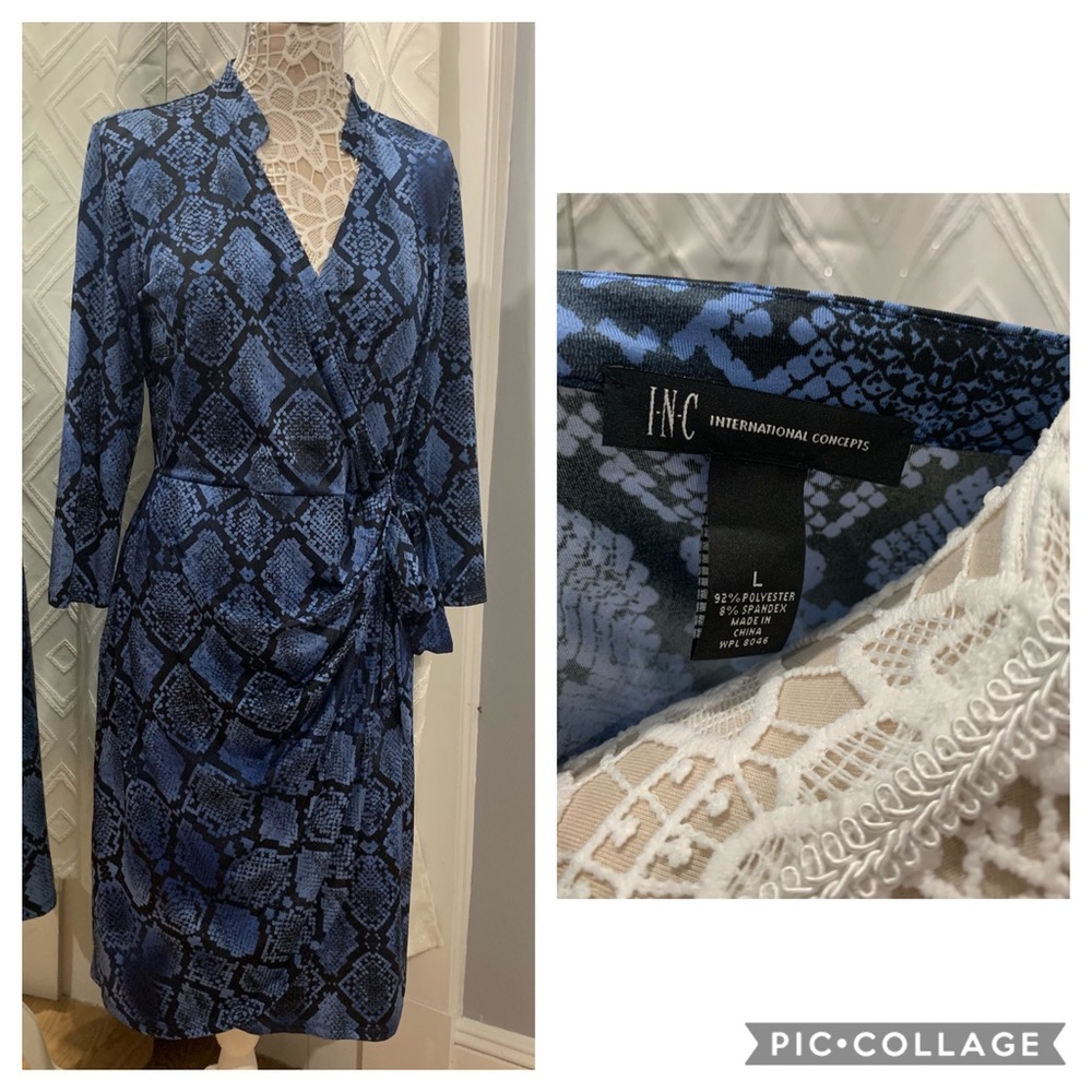 Ladies blue dress